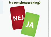 Pensionsordning - Ja eller Nej?